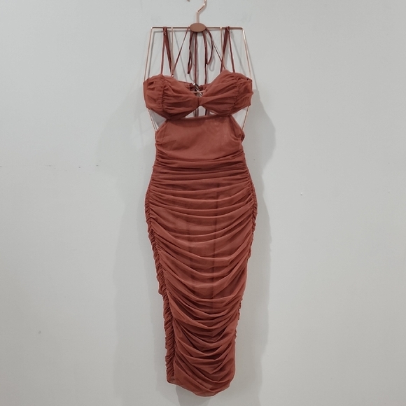 House of CB Tibi Ruched Dress - Picture 2 of 12